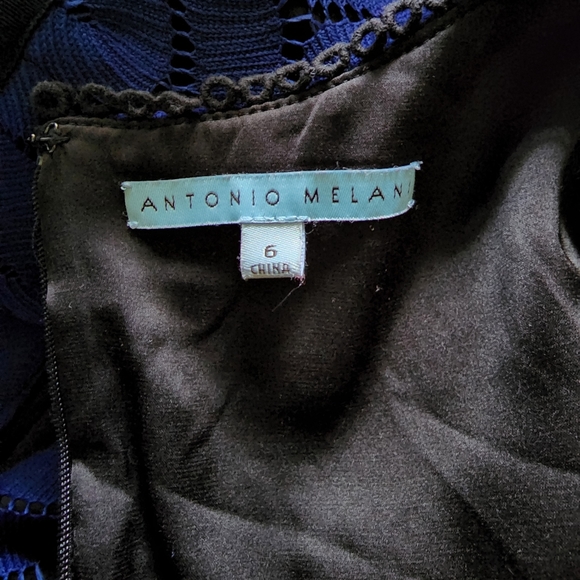 Antonio Melani Halloway Lace Sheath Dress 6 Sleeve - Picture 12 of 13